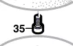 vis plateau de ponçage pour ponceuse excentrique PEX 12 AE